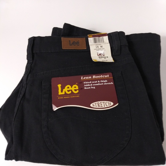 Black Lee Jeans - Picture 2 of 8